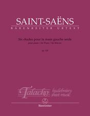 Six études pour la main gauche seule pour piano op. 135